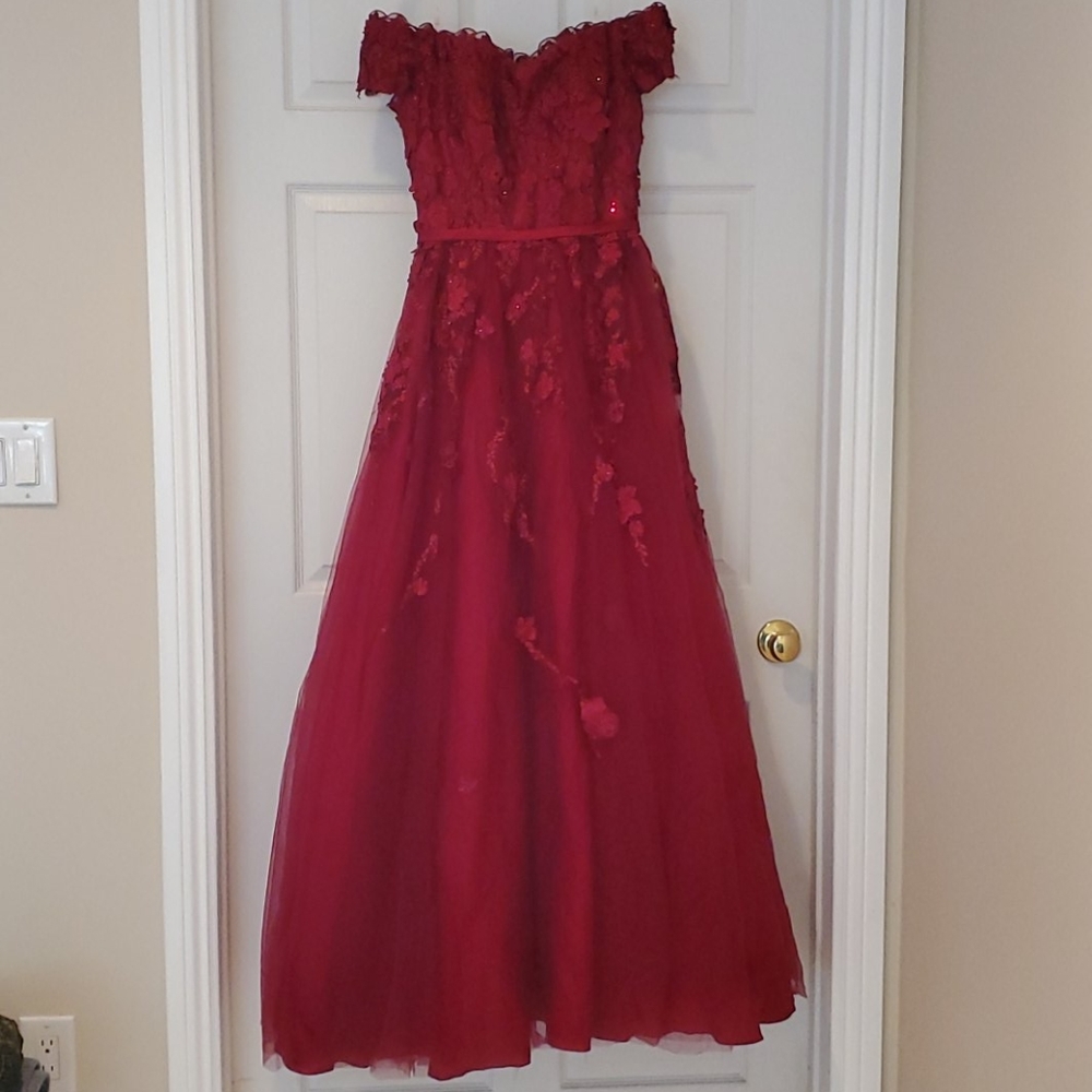 Off Shoulder Gown